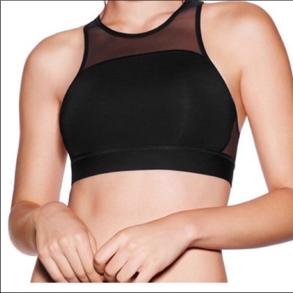 Pink Sport bra VS new